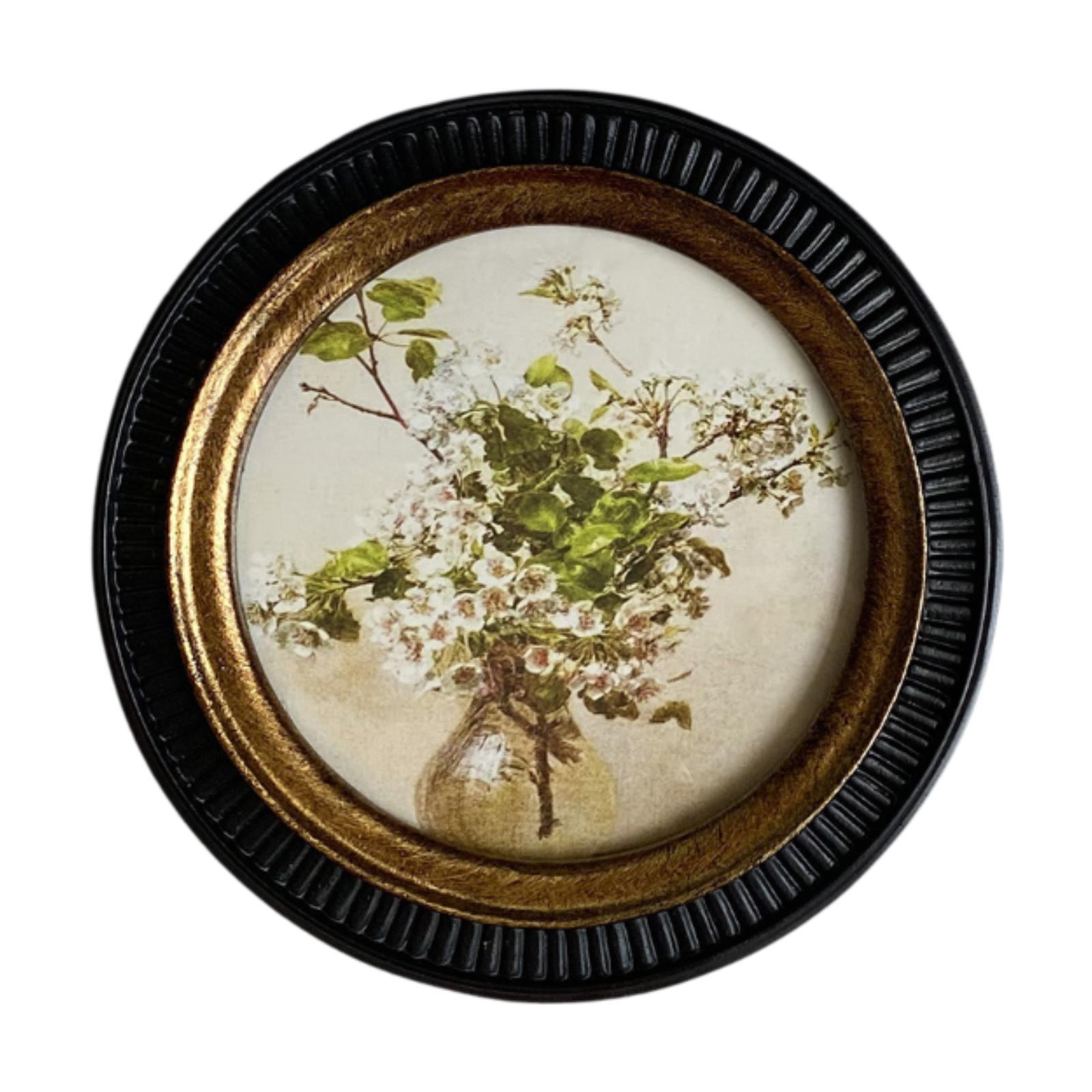 Resin Art Ideas With Pictures - Runder Bilderrahmen, geprägte Fotogalerie, Kunst, Vintage-Stil,