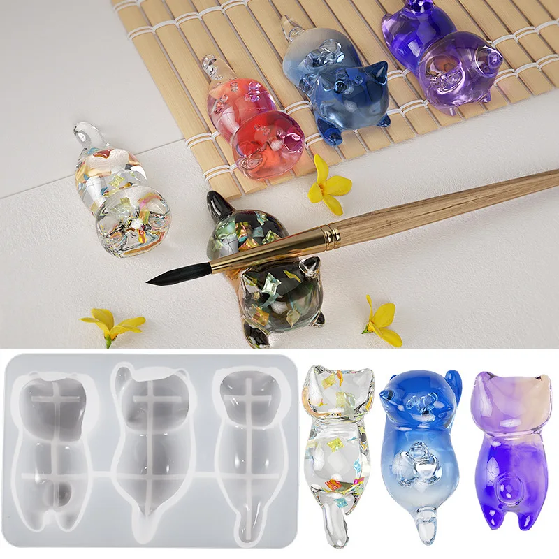 3D Katze Kristall Epoxidharz F – Pearl Powder Resin Bewertung und Preis