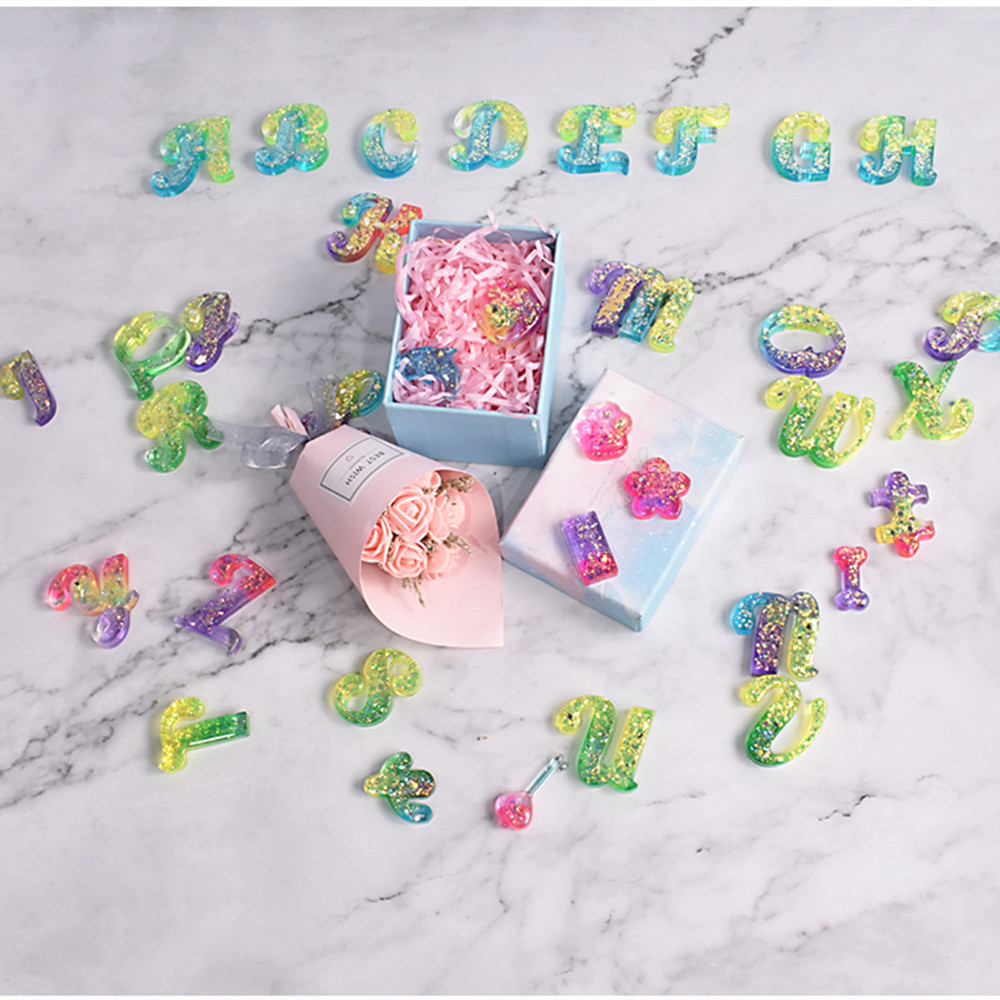 Alphabet Epoxidharz Silikonfor – Resin Art Alphabet Bewertung und Preis