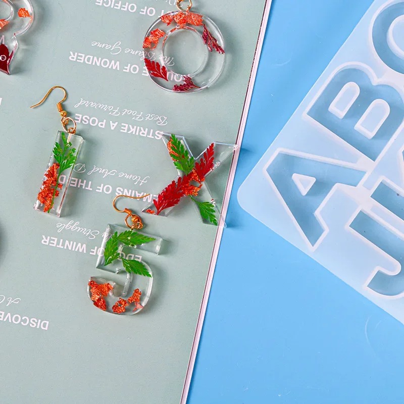 Kleine 26 Großbuchstaben Harz  – Resin Art Alphabet Bewertung und Preis