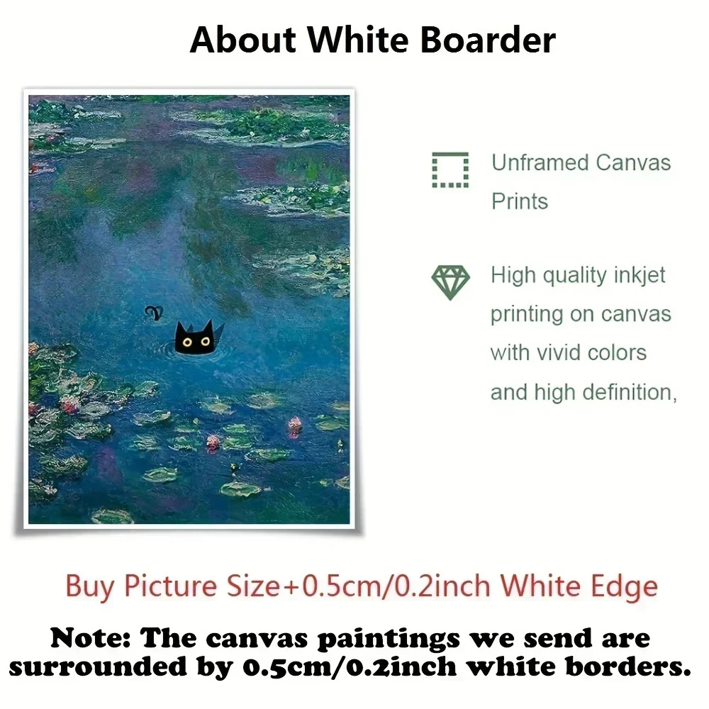 1 Stück rahmenloses Leinwandbi – Resin Art On Canvas Bewertung und Preis