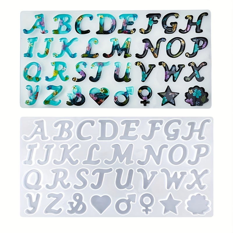 Harzgussform im A-Stil, Spiege – Resin Art Alphabet Bewertung und Preis