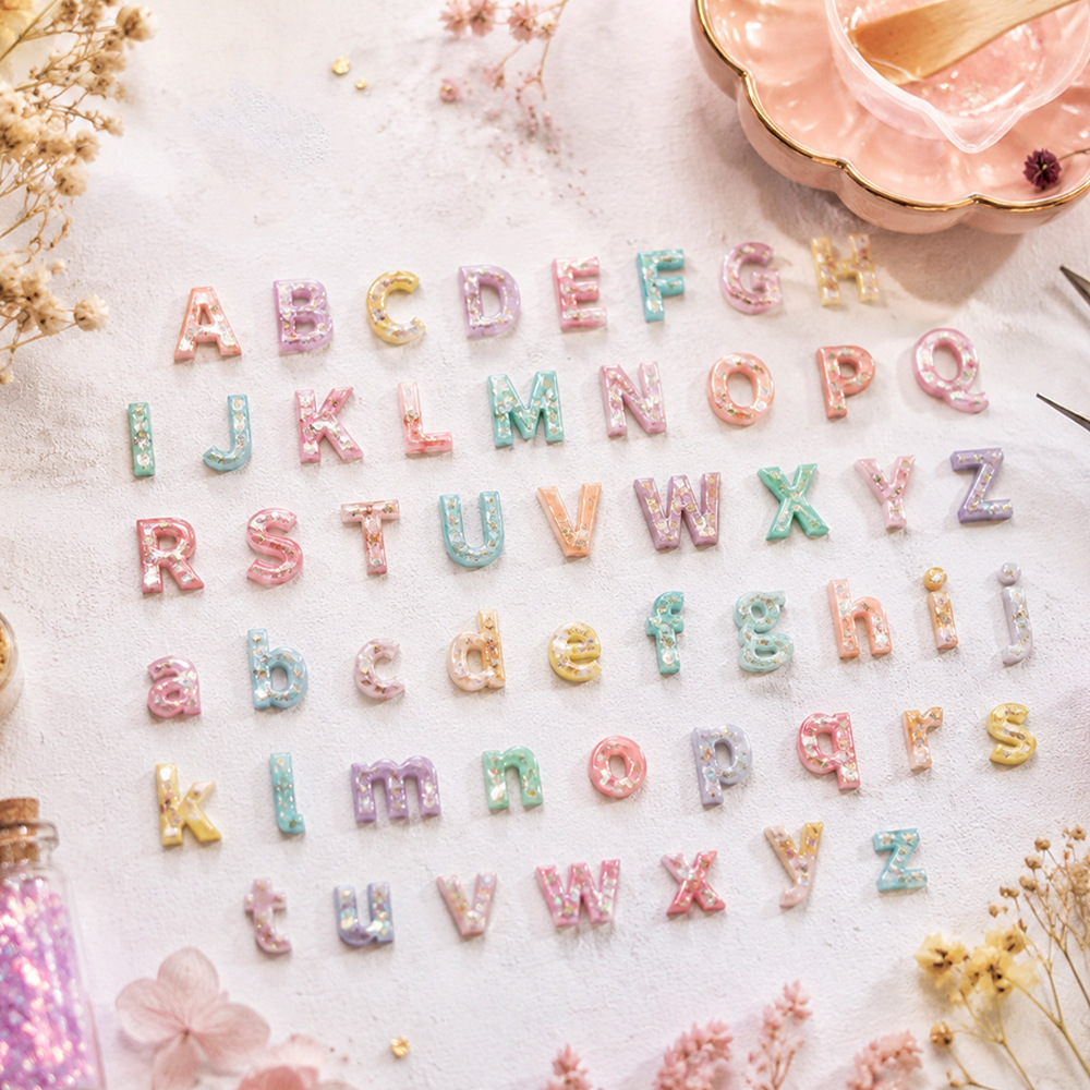 Neue 26 Mini-Alphabet-Silikonf – Resin Art Alphabet Bewertung und Preis