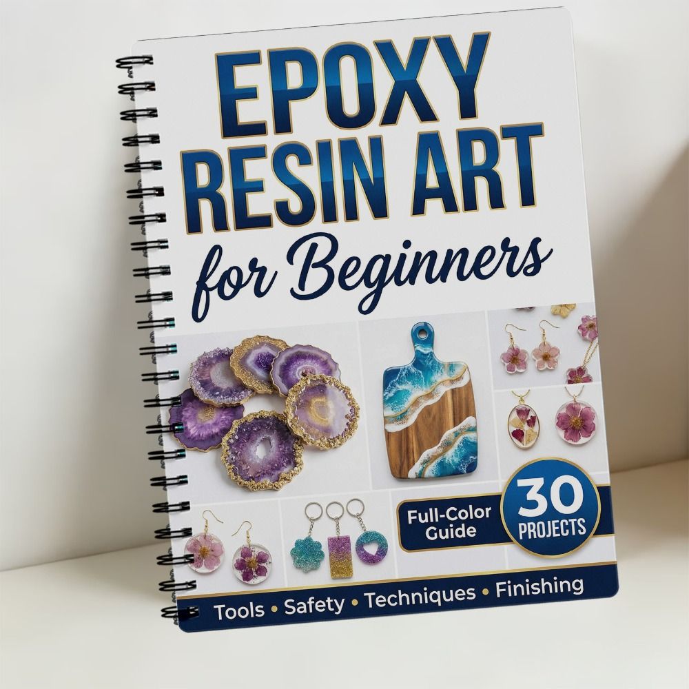 Schritt-für-Schritt-Epoxidharz – Resin Art Guide Book Bewertung und Preis