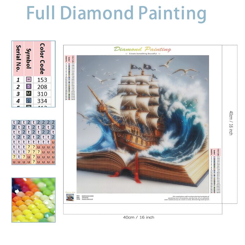 Sdoyuno diy Diamant Mosaik Buc – Resin Art Guide Book Bewertung und Preis