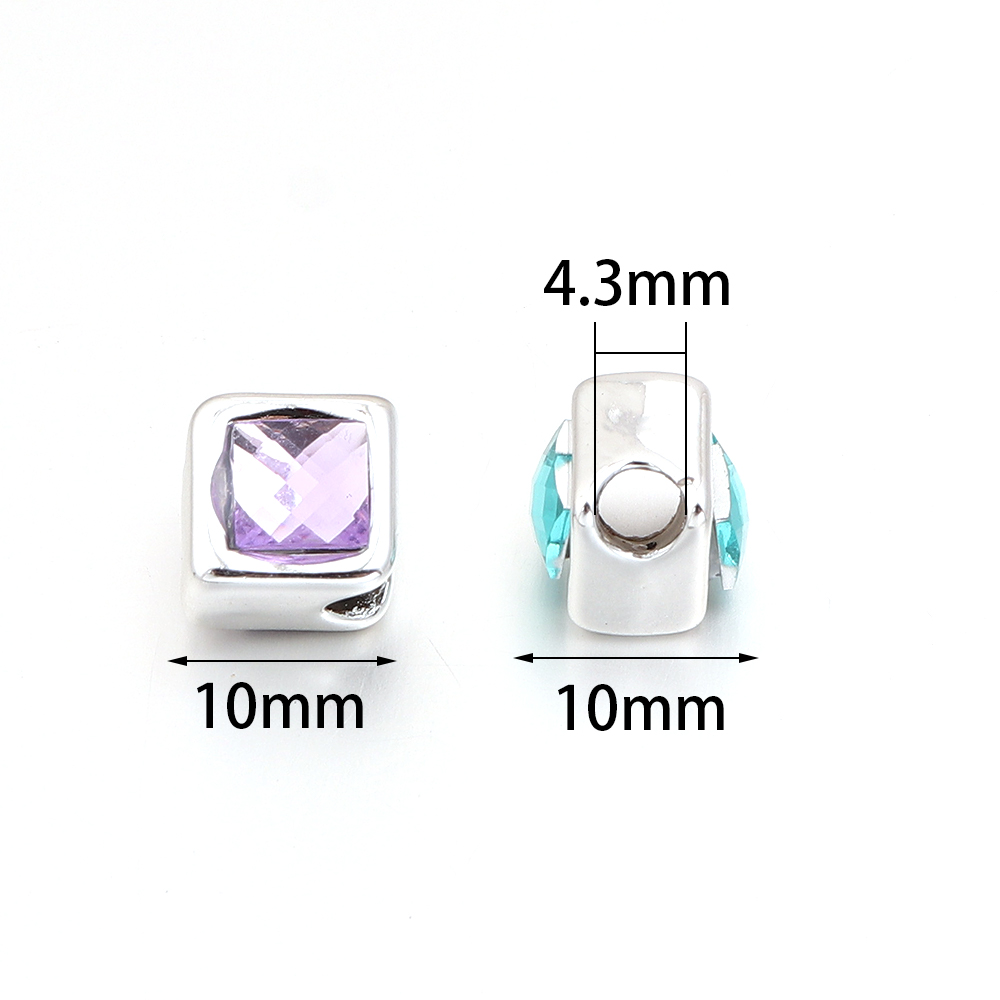 10 Stück/Los 10mm Harz-Quadrat – Resin Art Gift Ideas Bewertung und Preis