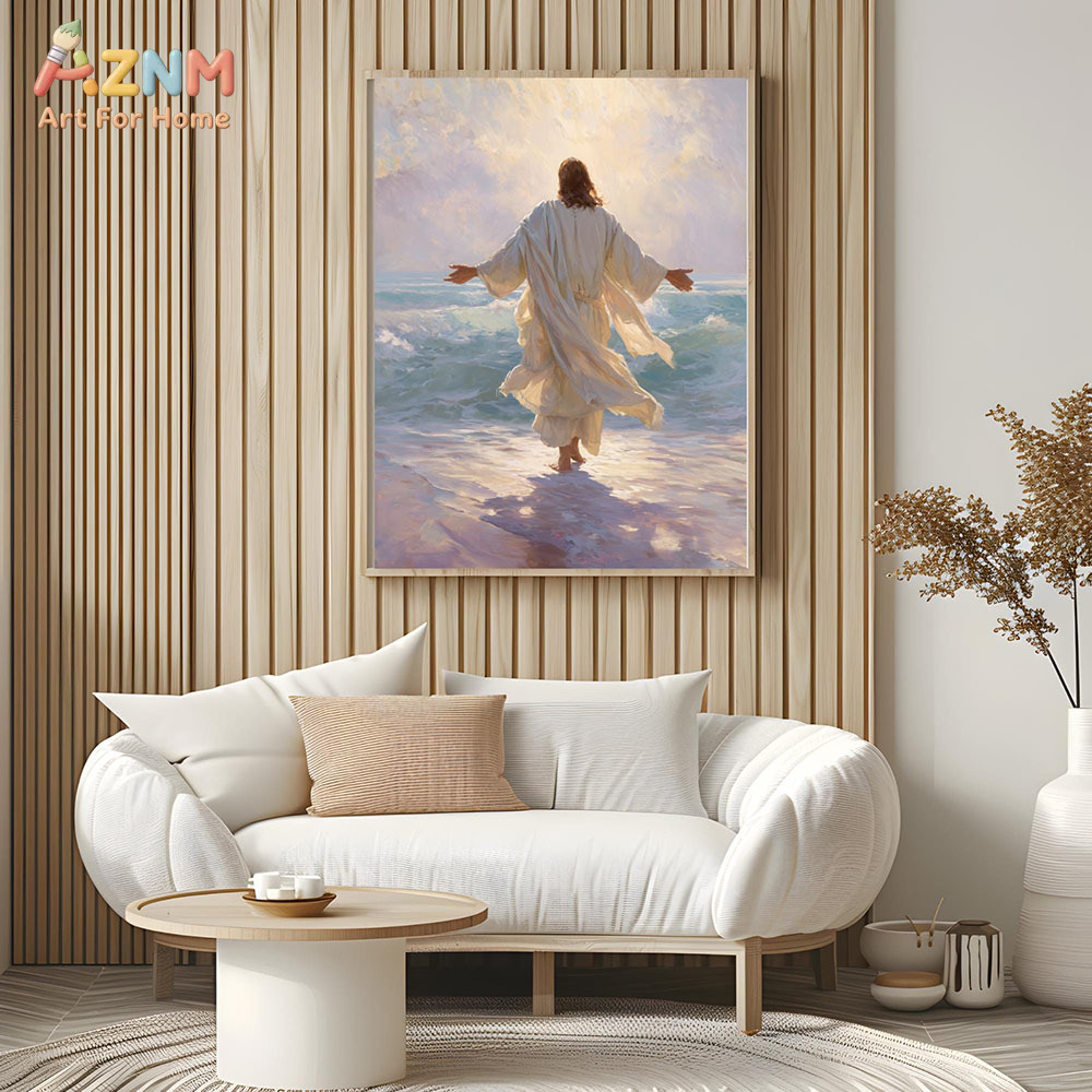 AZNM Jesus Christus Leinwanddr – Resin Art On Canvas Bewertung und Preis