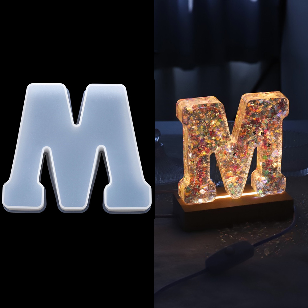 3 Größen A bis Z Buchstaben Si – Resin Art Alphabet Bewertung und Preis