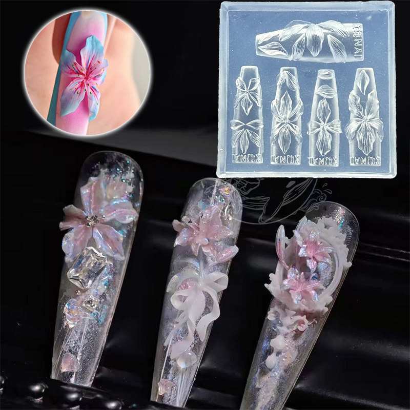 3D Blumen Nagelform DIY Siliko – Resin Art Template Bewertung und Preis