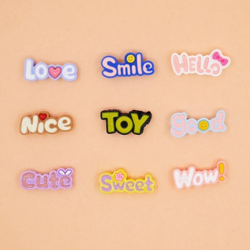 10 Stück niedlichen flachen Rü – Resin Art Alphabet Bewertung und Preis