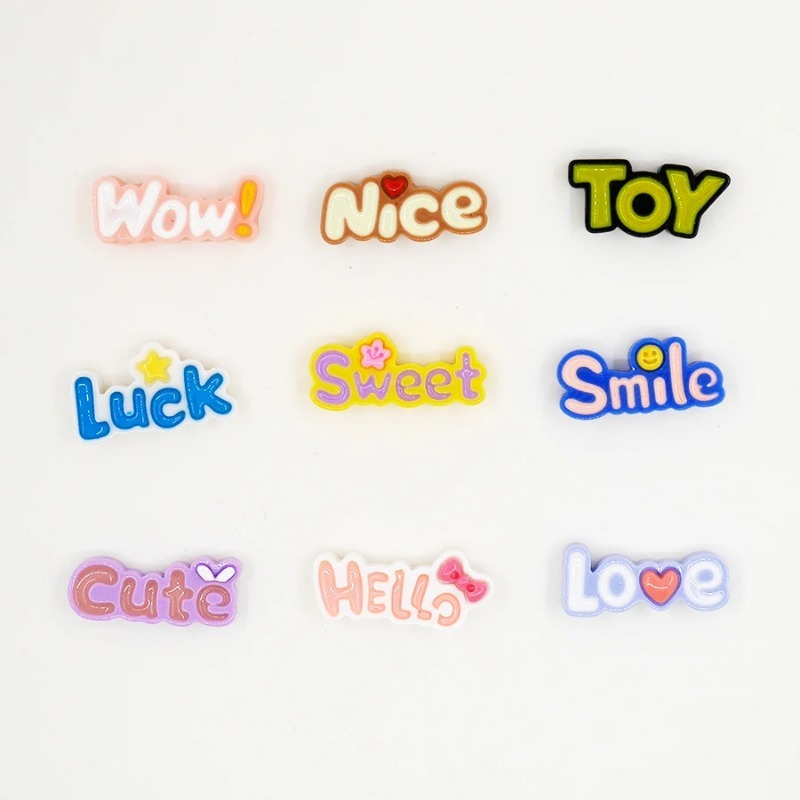10 Stück niedlichen flachen Rü – Resin Art Alphabet Bewertung und Preis