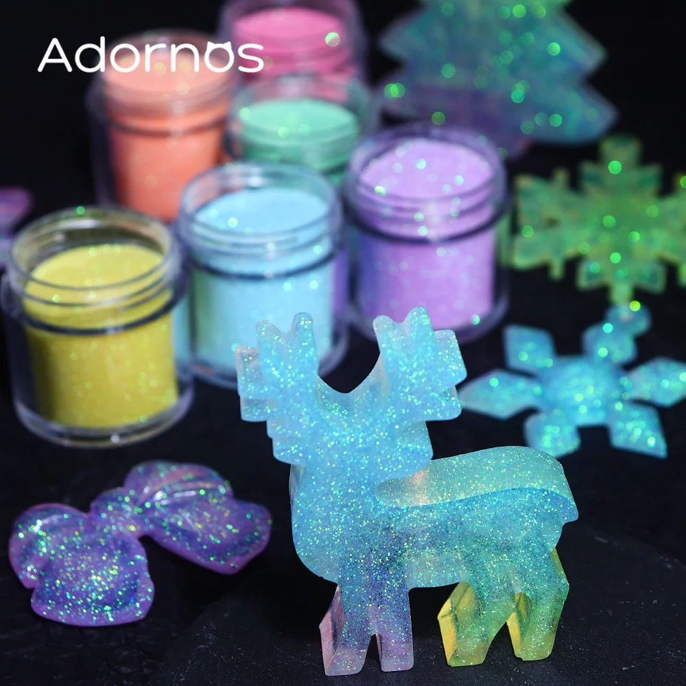 Schillerndes Glitzer-Zuckerpul – Pearl Powder Resin Bewertung und Preis