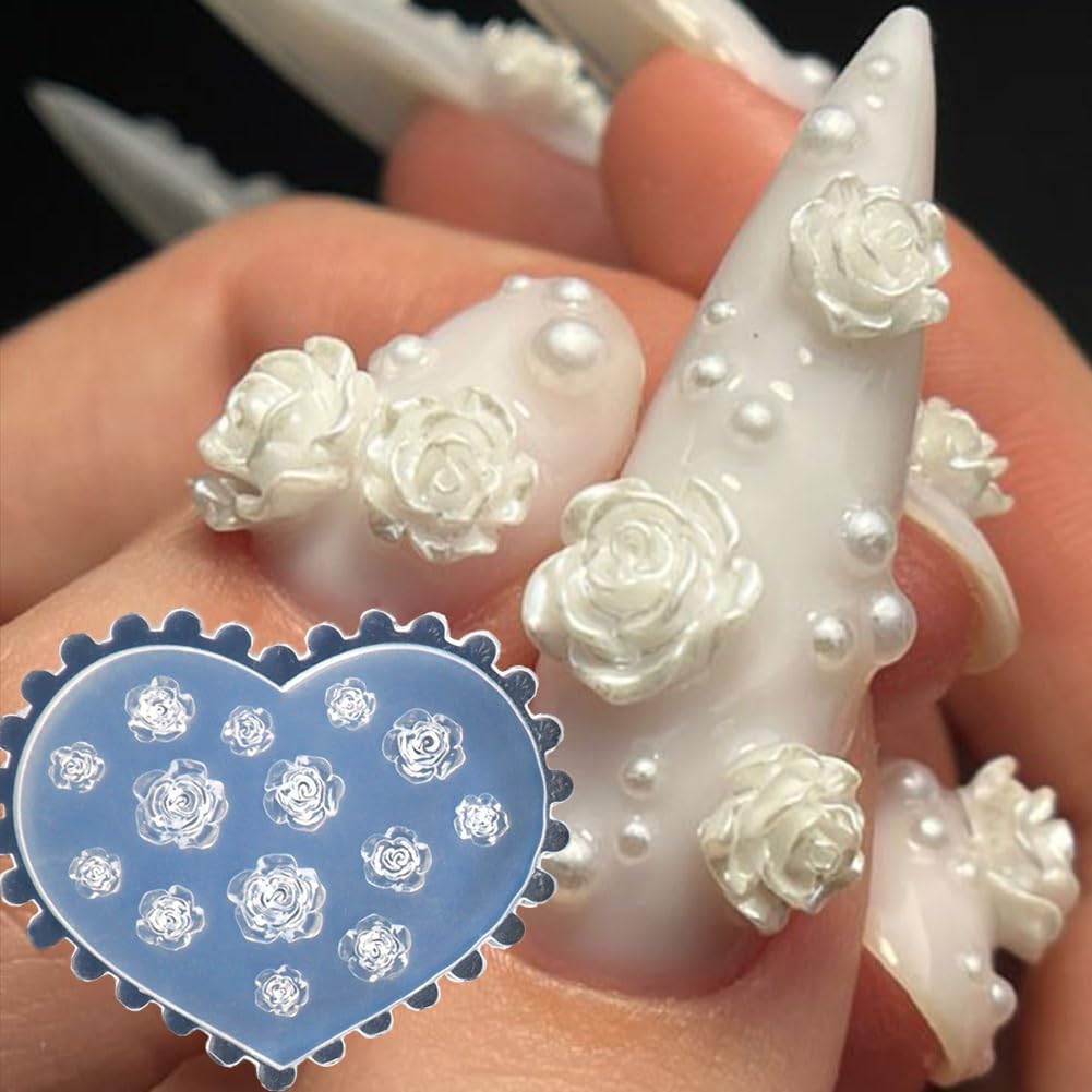 3D-Blumen-Nagelformen aus Sili – Resin Art Template Bewertung und Preis