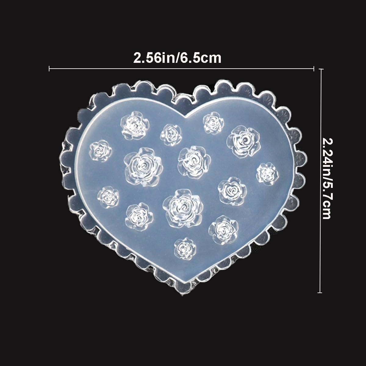 3D-Blumen-Nagelformen aus Sili – Resin Art Template Bewertung und Preis