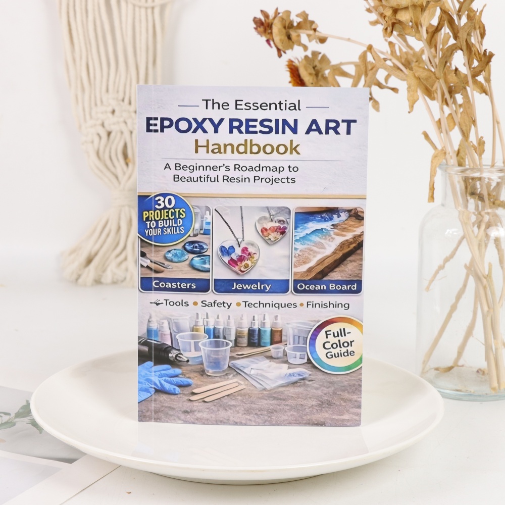 Epoxidharz-Kunsthandbuch, 30 D – Resin Art Guide Book Bewertung und Preis