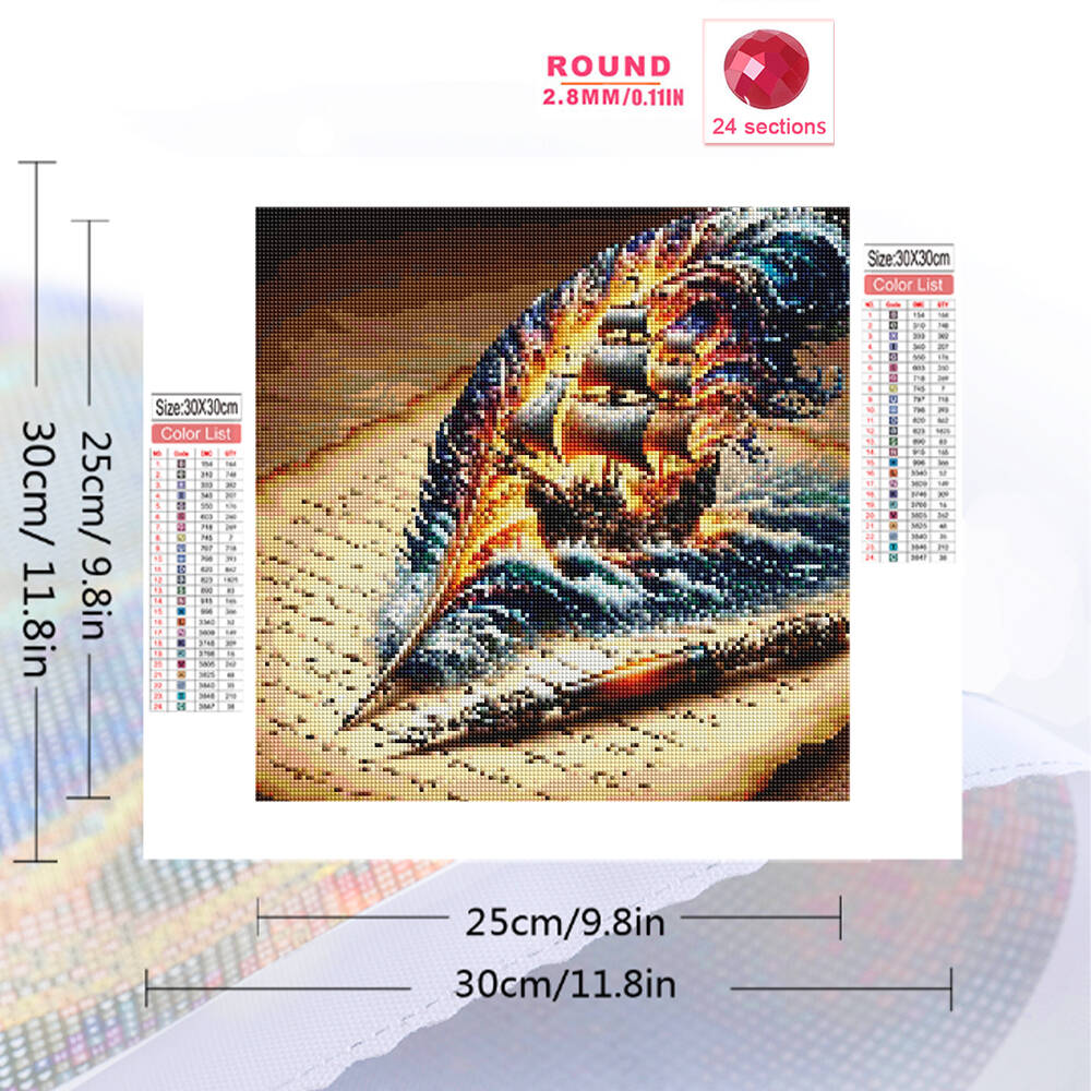 Evershine Diamant-Gemälde, Hun – Resin Art Wallpaper Bewertung und Preis
