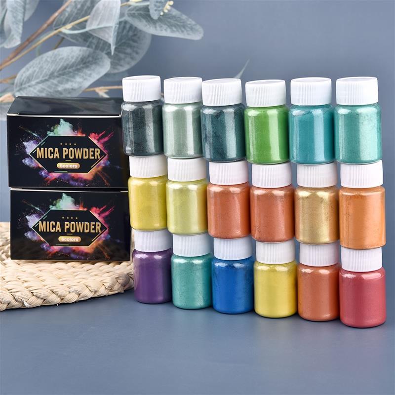 6-teiliges Set Epoxidharz-Farb – Pearl Powder Resin Bewertung und Preis
