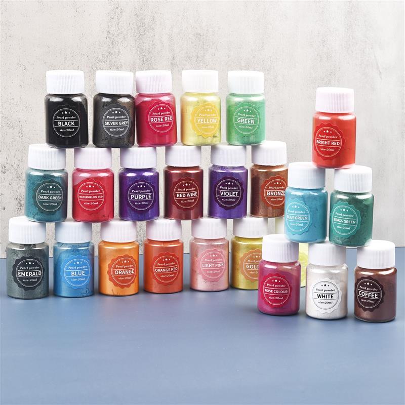 24 Coloers 10g Perle Pulver UV – Pearl Powder Resin Bewertung und Preis