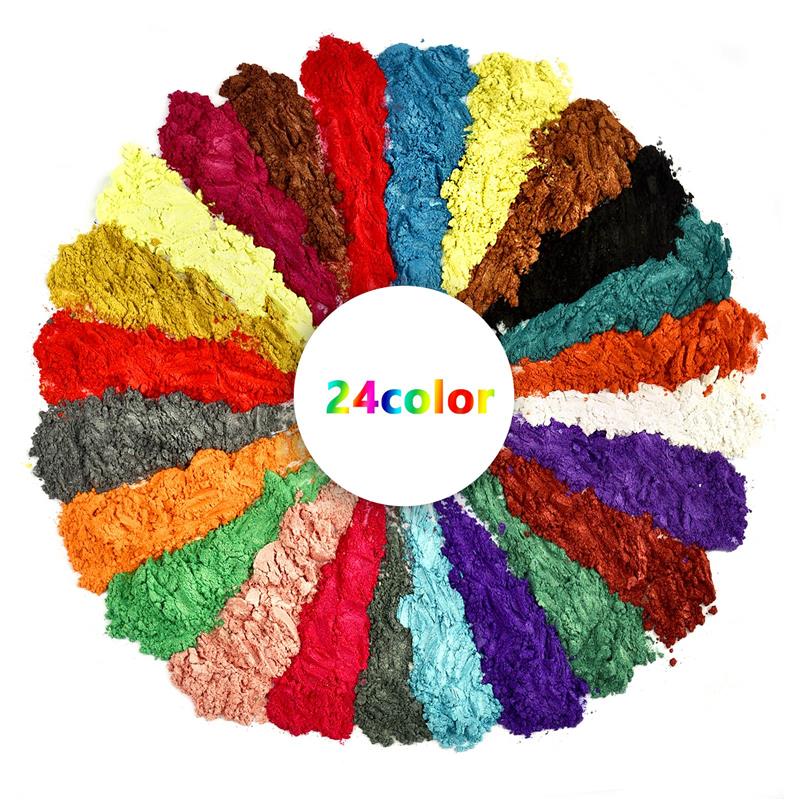 24 Coloers 10g Perle Pulver UV – Pearl Powder Resin Bewertung und Preis
